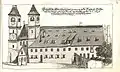 L'église romane en 1709.