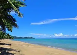 La plage de N'Gouja (commune de Kani-Kéli), une des plus appréciées de l'île.