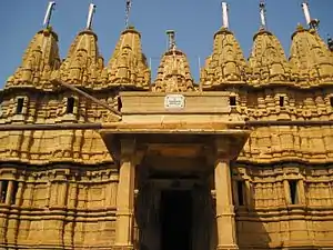 Temple Chandraprabhu Jain à l'intérieur du fort Jaisalmer