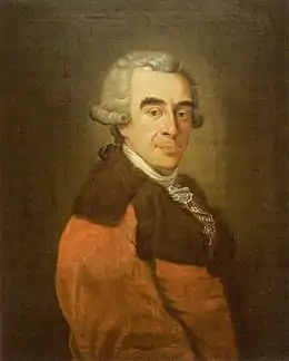 Portrait du Prince Nicolas Volkonsky (1753-1821).