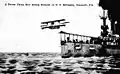 5 novembre : Hydravion Curtiss lancé d'un bateau.
