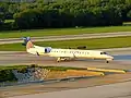 Un Embraer 145 d'ExpressJet volant pour le compte de United Express