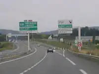 Il peut être utilisé sur une route nationale : Châteauroux et Limoges sont atteintes par l’autoroute A 20.