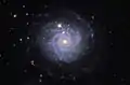 ngc 3344 en lumière visible (Adam Block (Observatoire du mont Lemmon/Université de l'Arizona).