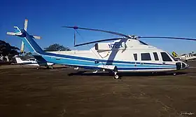 N72EX, le Sikorsky S-76B impliqué dans l'accident, ici en novembre 2018.