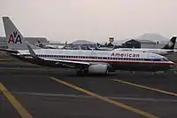 American Airlines Boeing 737-800.