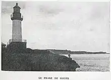 Le phare de gosier,  Extrait de : Les travaux publics de la Guadeloupe (p. 159)