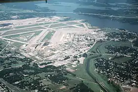 NASJRB Fort Worth (vue aérienne)