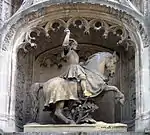 Statue équestre du duc Antoine de Lorraine