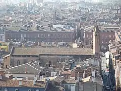 Notre-Dame-du-Taur vue du clocher de la basilique Saint-Sernin.