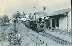 Corpet-Louvet (no 833 - 1901), no 1 du tramway d'Avranches à  Saint-James.