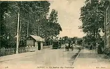 Avant d'être desservi par la ligne A du tramway d'Orléans, Olivet fut le terminus de la ligne 1 de l'ancien tramway