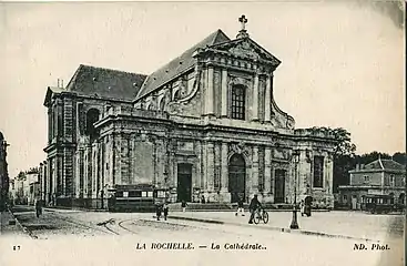 La cathédrale au début du XXe siècle.