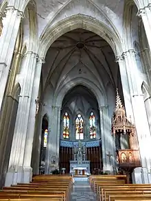 L'intérieur de la Basilique.