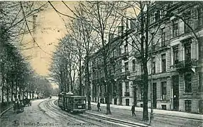 Le 24 à Ixelles, dans les années 1920.
