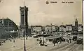 L'ancienne gare d'Ostende-Ville, desservie au début du XXe siècle par de nombreux tramways