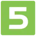 Logo de Net5 de 2015 à 2016