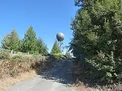 Radar météorologique NEXRAD du National Weather Service sur Dixie Mountain Road.