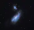 NGC 4485 et NGC 4490.