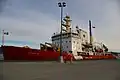 NGCC Des Groseilliers au port de Gaspé.