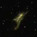 NGC 520 en ultraviolet. (GALEX)