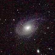 NGC 772 dans le domaine de l'infrarouge par 2MASS.