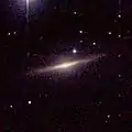NGC 1055 en infrarouge par 2MASS.