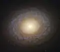Image de NGC 2775 obtenue à partir des données captées par le télescope spatial Hubble.
