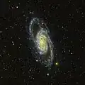 NGC 2903 en ultraviolet par le télescope spatial GALEX.