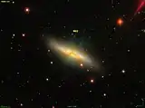 M82 par le relevé SDSS.