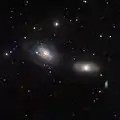 Trois des 5 galaxies du groupe de NGC 3169 (Observatoire La Silla, Chili)