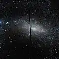 NGC 4395 par le télescope spatial Hubble.
