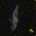 NGC 660 dans le domaine de l'ultraviolet. (GALEX)
