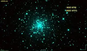Autre image de NGC 6752 dans l'infrarouge par le télescope spatial WISE.