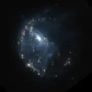 Autre version de NGC 922 de l'image prise par Hubble.