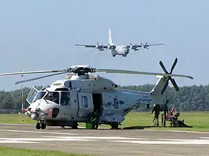 Un hélicoptère NH-Industries NH90.