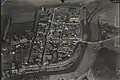 Photo aérienne de la ville (entre 1920 et 1940)
