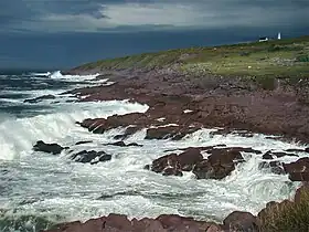 Vue sur le cap d'Espoir