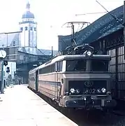 Série 1802 à Köln Hauptbahnhof en avril 1976.