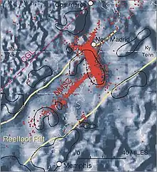 Le rift de Reelfoot Rift et la Zone sismique de New Madrid