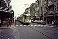 Rame typique de la Ligne de la côte, en 1981, à La Panne.