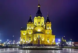 Cathédrale la nuit