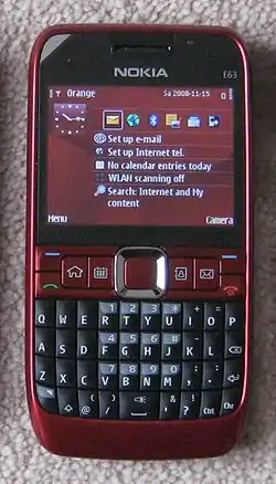 Image illustrative de l’article Nokia E63