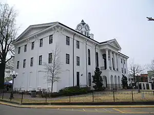 Palais de justice du comté de Lafayette.