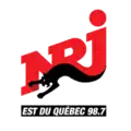 Logo d'Est du Québec 98,7 de 2014 à aout 2015.