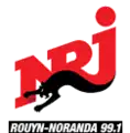 Ancien logo de NRJ Rouyn-Noranda 99,1 du 24 août 2009 au 22 août 2015.