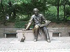 Hans Christian Andersen, Central Park de New York