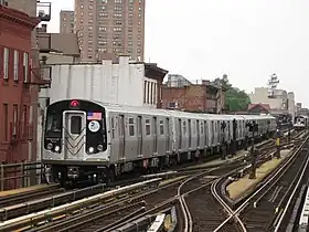 Une rame de métro