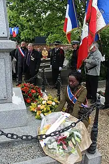 Nadège Abomangoli le 8 mai 2014 à Villetaneuse.