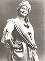 Nadejda Oboukhova dans le rôle de Pauline en 1916.